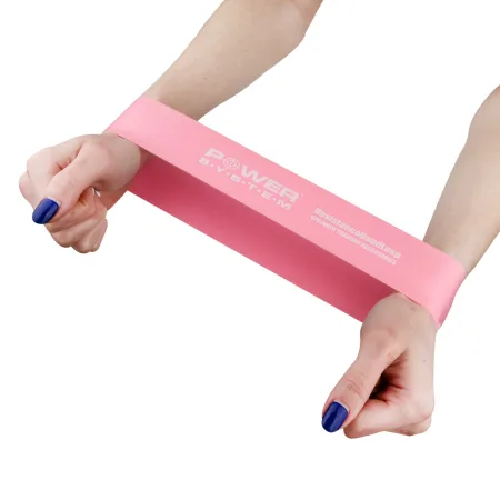 Резинка для фітнесу Power System PS-4061 Flex Loop Light Pink опір - 12 кг.