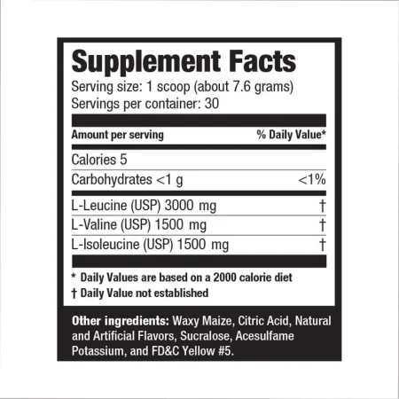 BCAA Powder 12000 7,6 г зразок апельсина