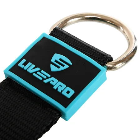 Ручки для еспандерів, резинок та тренажерів STRAP HANDLE PRO LiveUp 2 шт чорний LP8192J