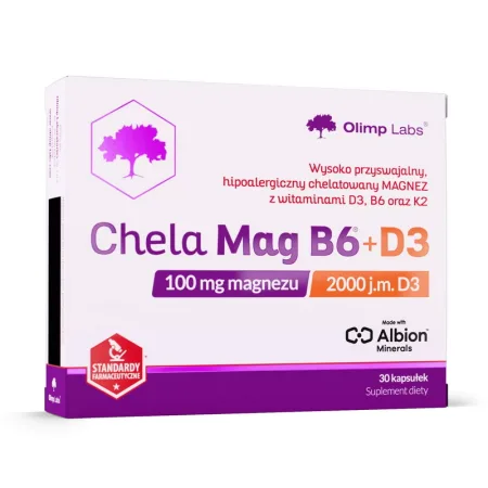 Chela Mag B6 + D3 - 30 капсул