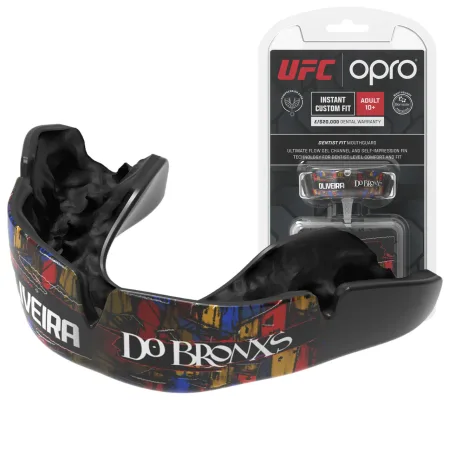 Капа OPRO UFC Fighter Collection Oliveira доросла вік 11+ Чорний art.102529009