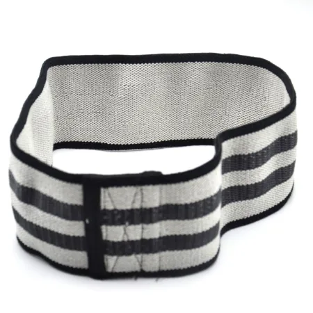 Тканева гумка для фітнесу та спорту PowerPlay 4111 Hip Band S Heavy сіра (d_64cm)