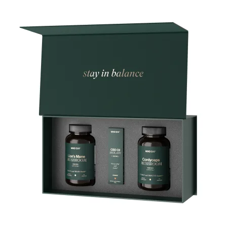 MIND SHI Mushroom+CBD Oil Premium Box