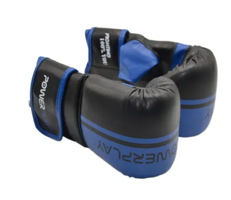 Снарядні рукавиці PowerPlay 3025 чорно сині - S