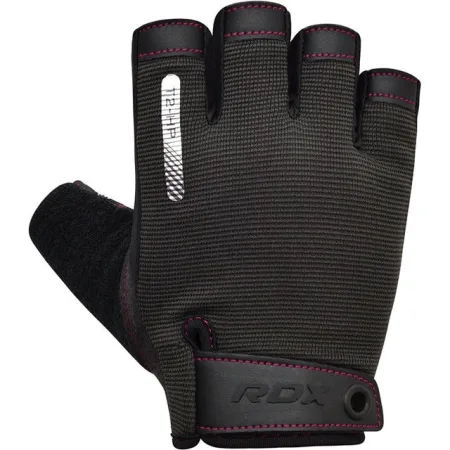 Рукавички для фітнесу RDX T2 Half Pink S