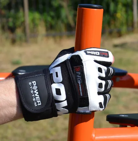 Рукавички для фітнесу Power System PS-2700 No Compromise Black/White - M