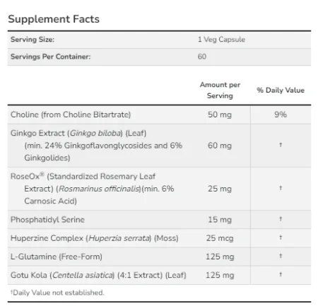 Brain Elevate - 60 капсул
