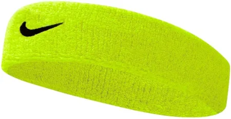 Пов'язка на голову Nike SWOOSH HEADBAND ATOMIC GREEN/BLACK універсальний зелена уні OSFM N.NN.07.710.OS (оригінал)