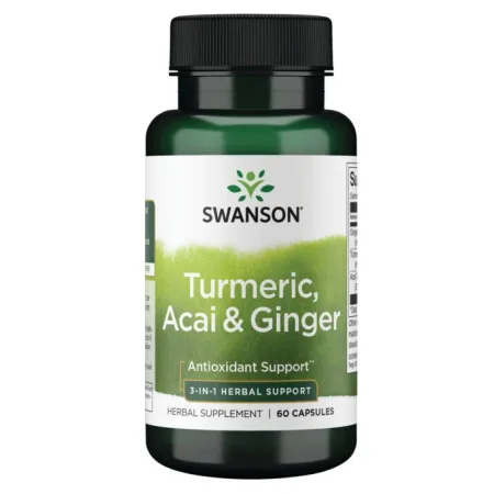 Turmeric Acai Ginger 3-IN-1 - 60 капсул