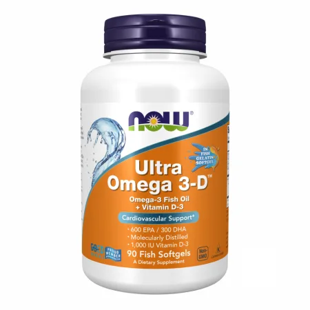 Ultra Omega 3-D Softgels - 90 софтгель