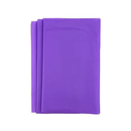 Стрічка еластична для фітнесу та йоги 0,4 мм DOUBLE CUBE фіолетовий