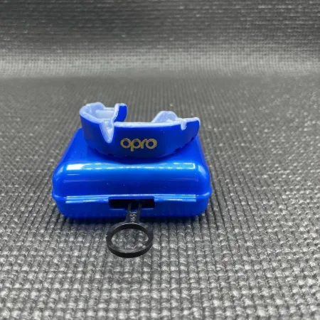 Капа OPRO Gold доросла (вік 11+) Blue/Pearl (art.102504002)