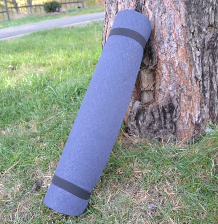 Килимок для йоги та фітнесу PowerPlay 4150 TPE Premium Performance Mat синій (183x61x0,6)