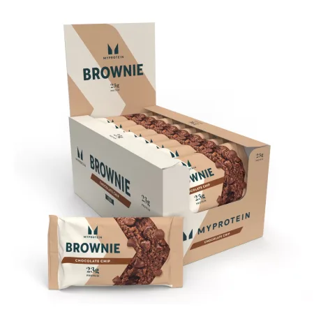 Protein Brownie - 12 шт по 75 г Шоколадний шматок