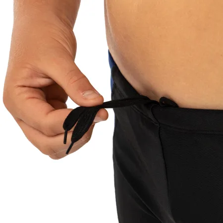 Плавки боксери для хлопчиків для плавання вік 6-10років чорно-темно-синій 6