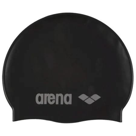 Шапка для плавання Arena CLASSIC SILICONE чорний універсальний (оригінал)