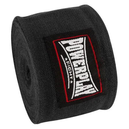 Бинти для боксу PowerPlay 3046 чорні 2,5 м