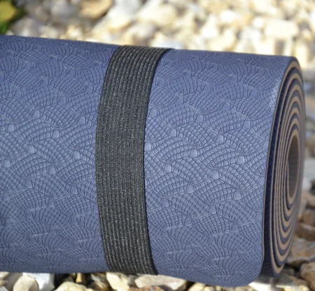 Килимок для йоги та фітнесу PowerPlay 4150 TPE Premium Performance Mat синій (183x61x0,6)