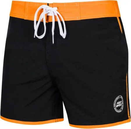 Men's Swimming Shorts Aqua Speed AXEL 7187 Black Orange 337-01 (Original) - 3XL