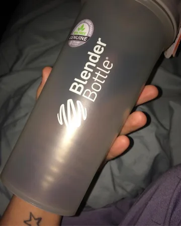 Шейкер спортивний BlenderBottle Pro45 - 1270 мл Grey/білий