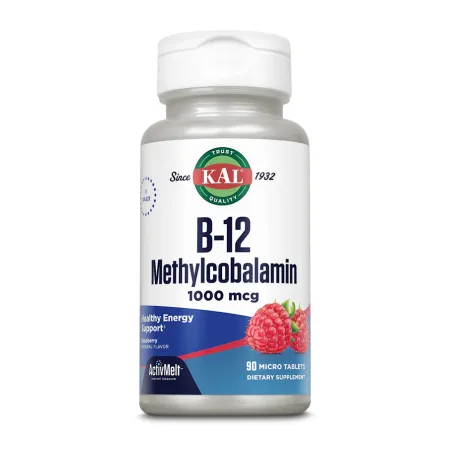 B-12 Methylcobalamin 1000 мкг - 90 таблеток малина