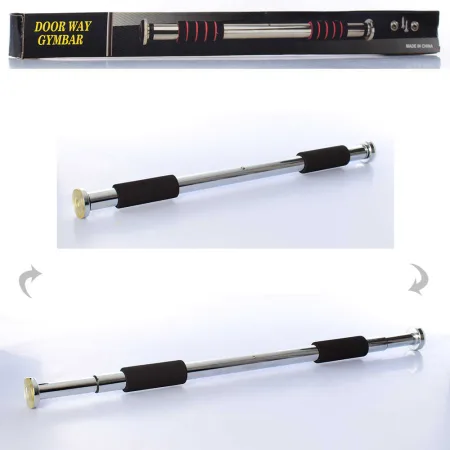 Турнік у дверний отвір розсувний - 62-100 см