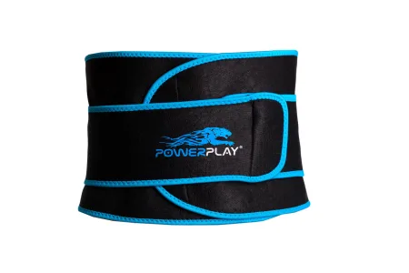 Slimming Belt PowerPlay 4303 Black-Blue