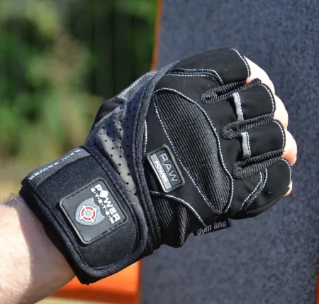 Рукавички для фітнесу Power System PS-2850 Raw Power Black/Grey XXL