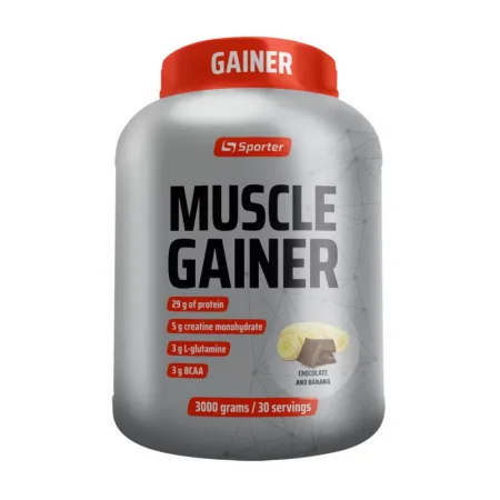 Muscle Gainer - 3 кг шоколад і банан