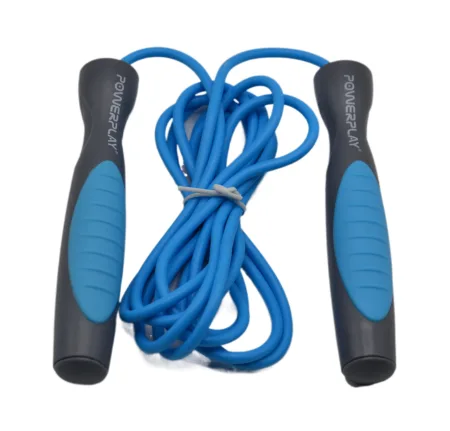 Скакалка PowerPlay 4204 класичний Jump Rope блакитна 2,7 m.