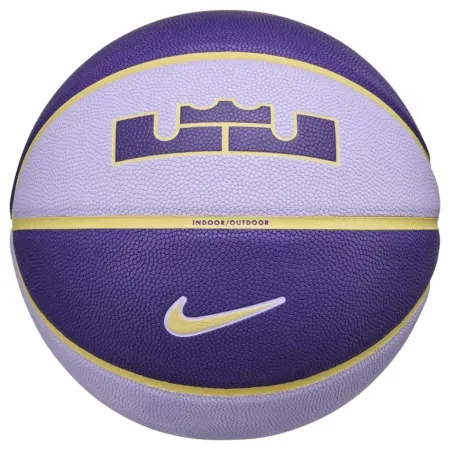 М'яч баскетбольний Nike ALL COURT 8 P 2.0 L JAMES DEFLATED фіолетовий розмір 7 Оригінал N.100.4368.509.07