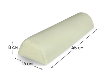 Масажний валик Easyfit 45 см для масажного столу бежевий