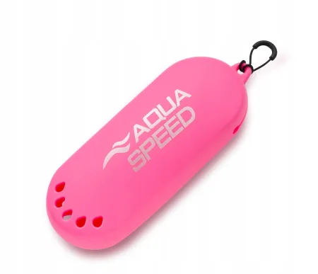 Чохол для окулярів Aqua Speed Silicone goggle case рожевий універсальний OFSM 633-03