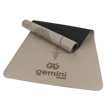 Килимок для йоги каучуковий поліуретан Sport 183 см 68 см 5 мм