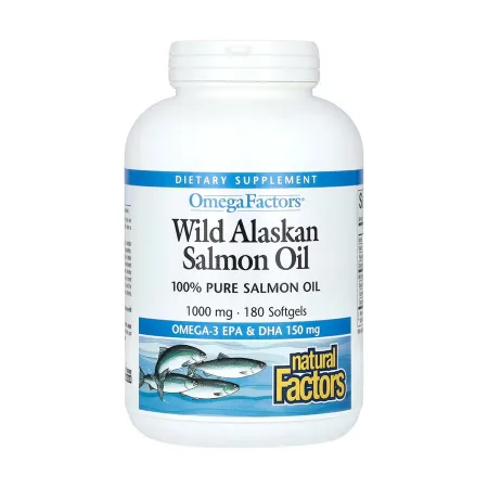 Wild Alaskan Salmon Oil 1000 мг - 180 софтгель