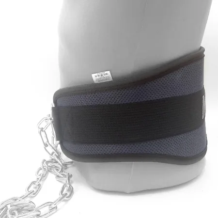 Пояс для обтяжень з ланцюгом MadMax MFA-290 неопреновий Dark grey/Orange