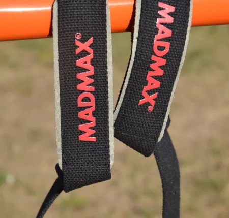 Лямки для тяги MadMax MFA-267 PWR Straps Black/Grey/Red