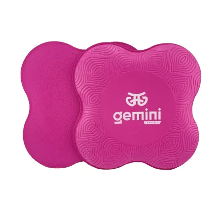 Підставка під коліно та лікоть для йоги та фітнесу 2 шт рожевий