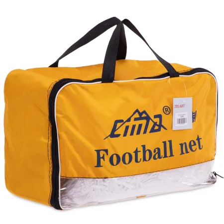 Сетка для футбольных ворот CIMA, комплект из 2 шт, 5,6×2,3×0,95 м, белая