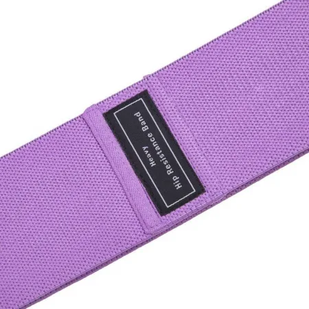 Гумки для фітнесу набір тканинні 3 шт LOOP BANDS (+ фіолетовий)