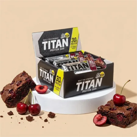 TITAN BAR 9×85 g cherry brownie