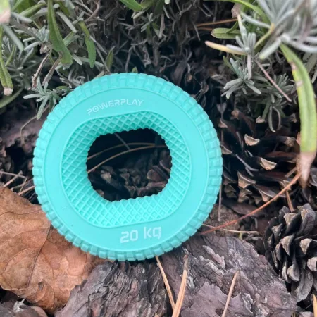 Еспандер кистьовий силіконовий PowerPlay PP-4333 Hand Grip Medium 20 кг. зелений