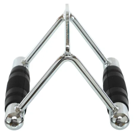 Double handle for low pulley cable machine