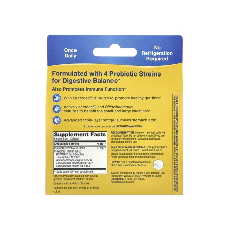 Primadophilus® Reuteri Probiotic Pearls - 30 софтгель