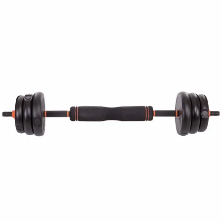 Набір трансформер гантелі гиря штанга упори 6в1 FED 30 кг чорний