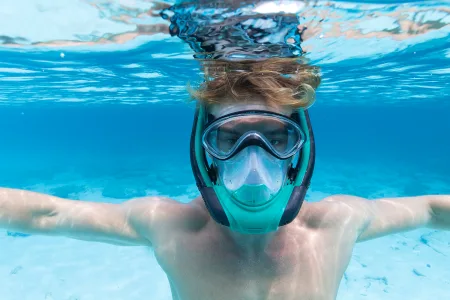 Полнолицевая маска для плавания BESTWAY 14+