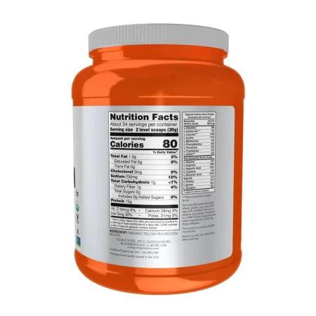 Organic Pea Protein - 680 г