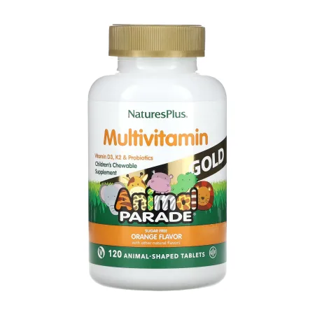 Children’s Gold Multivitamin - 120 таблеток Апельсин
