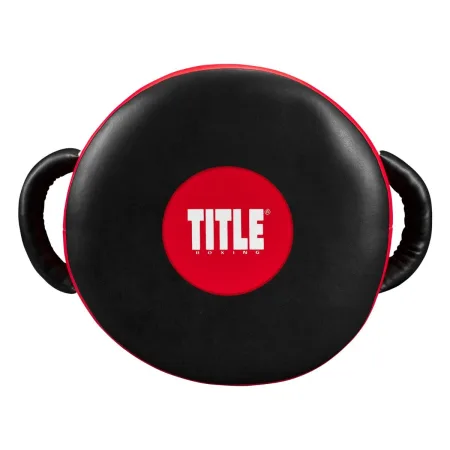 Маківара кругла TITLE Boxing Wrap-Around Stationary Punch Shield Black/Red