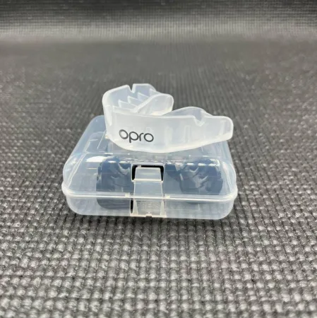 Капа OPRO Silver дитяча (вік до 11) Clear (art.102503006)